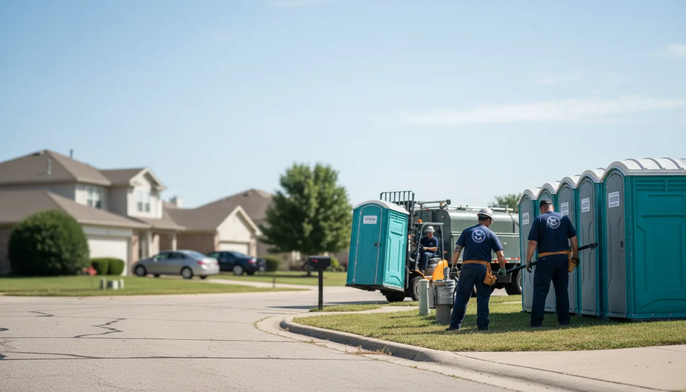 Porta Potty Rental in Sarepta, LA near me